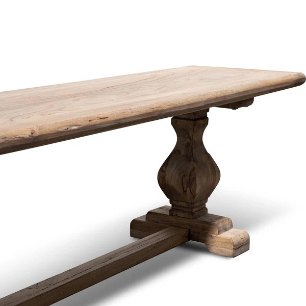 Titan Reclaimed 2.4m ELM Wood Bench - Natural | Interior Secrets | Interior Secrets