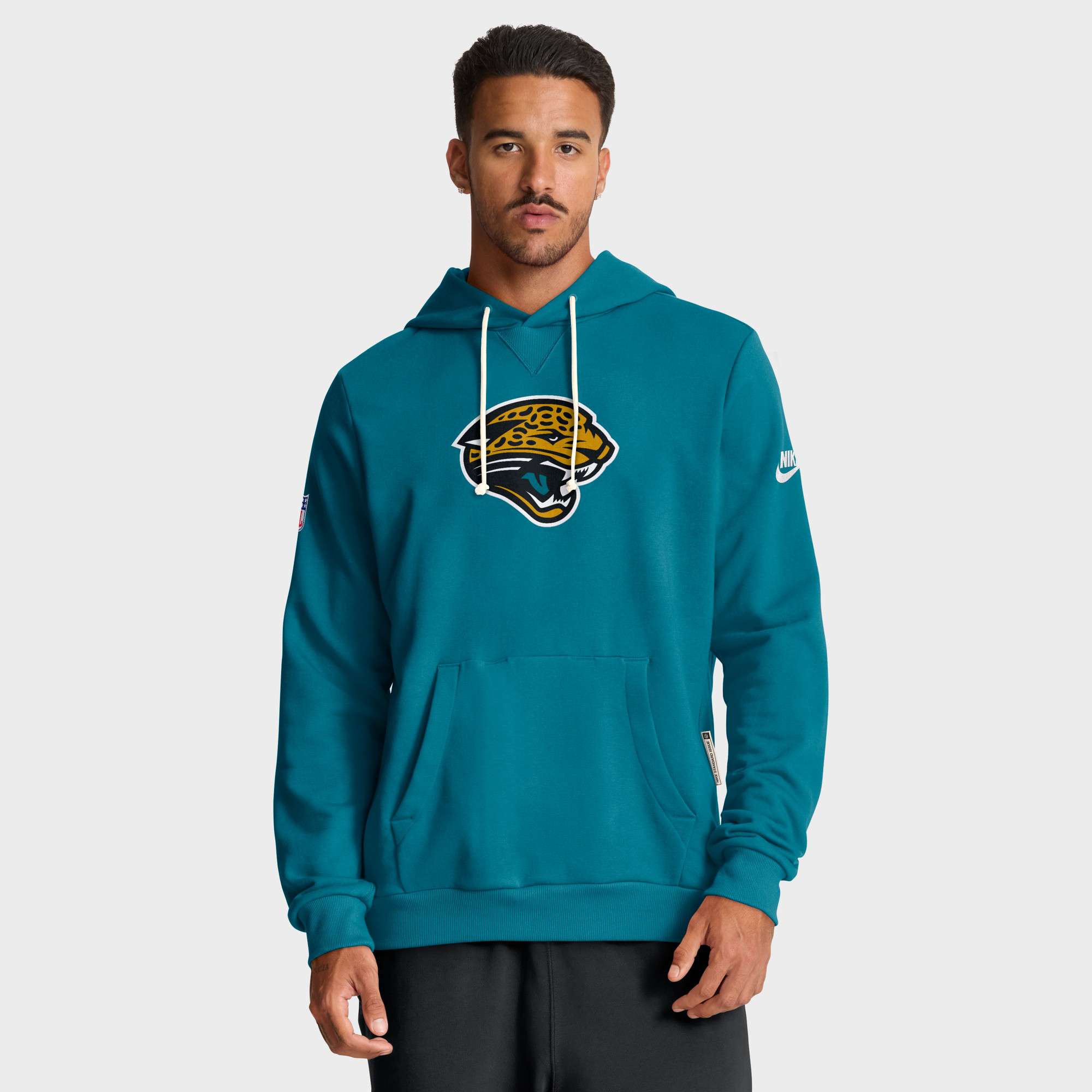 Men's Nike Teal Jacksonville Jaguars Sideline Standard Issue Alt 2 Dri-FIT Hoodie | Fanatics