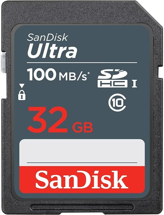 SanDisk 32GB Ultra 100MBs SDHC Memory Card | Amazon (US)