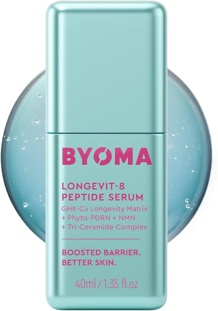 BYOMA Longevit-8 Peptide Serum, Skin Barrier Support, 40ml | Amazon (UK)