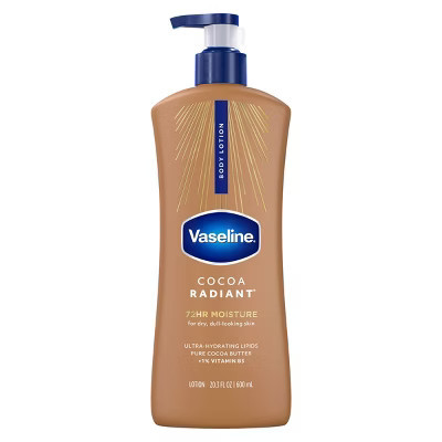 Vaseline Intensive Care Moisturizing Body Lotion with Cocoa Butter Cocoa Radiant - 20.3 fl oz | Target