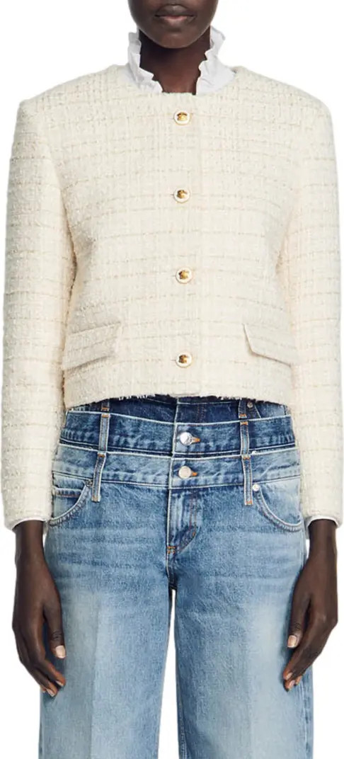 sandro Zally Tweed Jacket | Nordstrom | Nordstrom