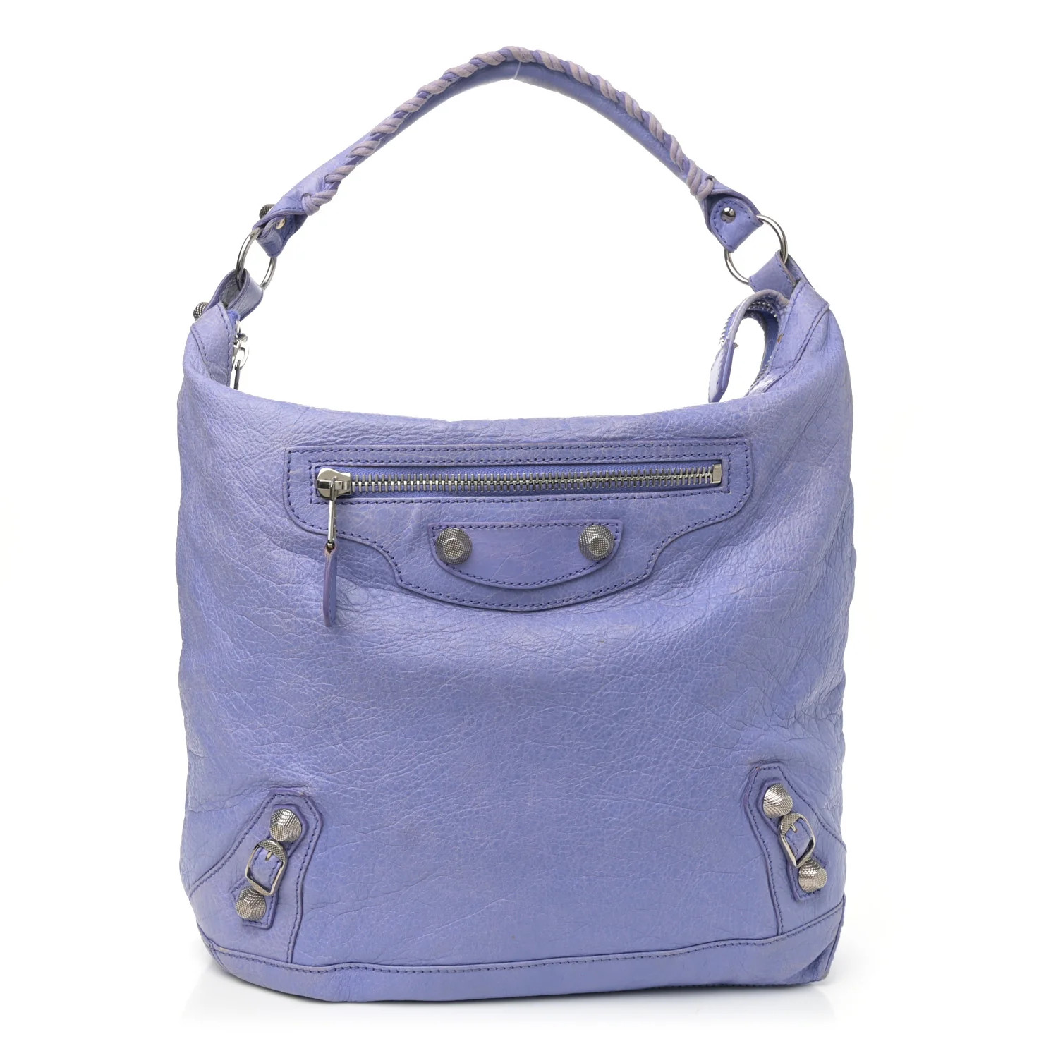 Balenciaga Agneau Giant 12 Silver Hardware Day Hobo Mauve Light Mauve 1757720 | FASHIONPHILE (US)