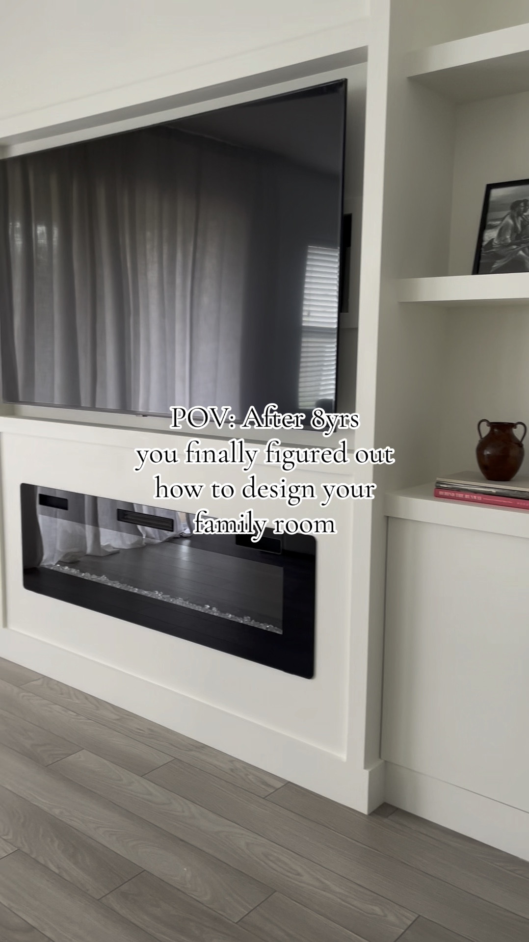 Exciting progress on our new family room design! The transformation is truly coming together beautifully. | petite mom with a passion for sharing beauty, fashion, & home inspo | Follow @jully.gabriely on Instagram #momstyle #minimalistic #styleinspo #LTKMostLoved 

#LTKFamily #LTKVideo #LTKHome