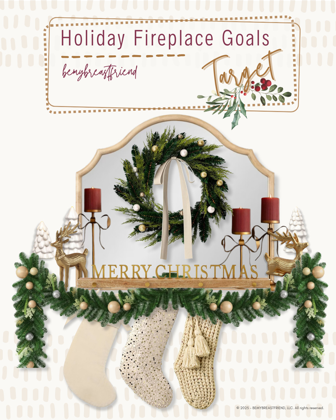 Target | Holiday Fireplace Goals 

 #LTKHoliday #LTKSeasonal #LTKHome