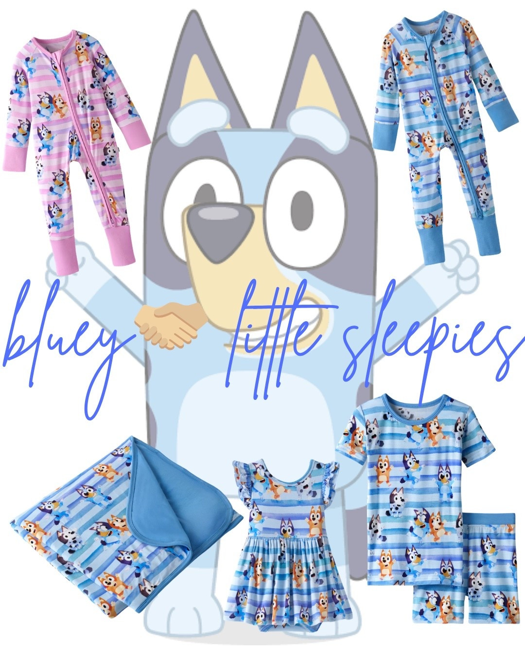 If your little one is obsessed with Bluey, you NEED these 💙🐾

The cutest Little Sleepies x Bluey collab is here and it’s as soft as it is adorable! Perfect for bedtime, lazy mornings, and matching sibling moments 🫶

✨ buttery soft bamboo
✨ stretchy = grows with them
✨ the print is EVERYTHING

#LTKkids #LTKfamily #bluey #littlesleepies #momfinds #amazonkids #toddlerstyle