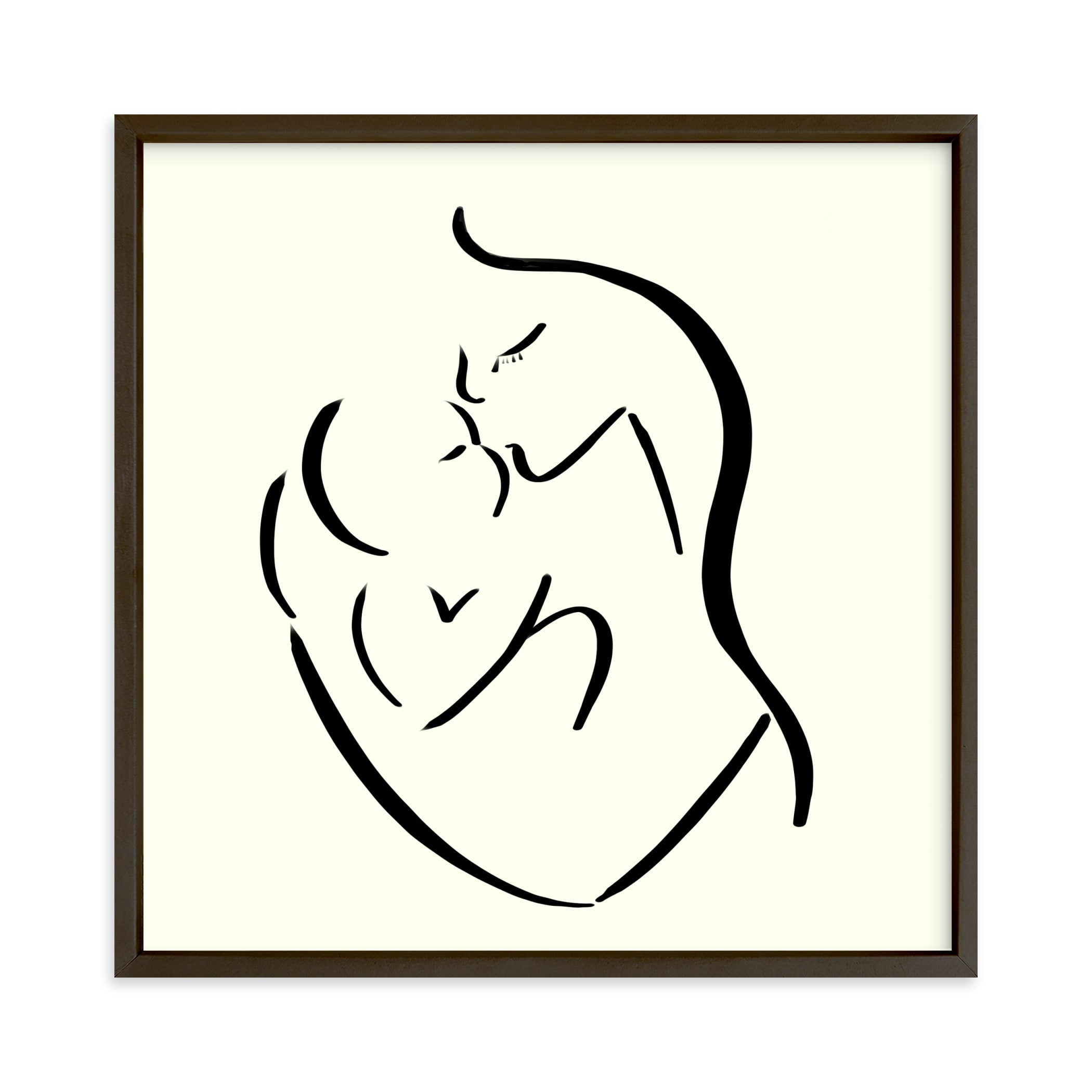 "Mama's arms" - Drawing Limited Edition Art Print by Keely Norton Owendoff. | Minted