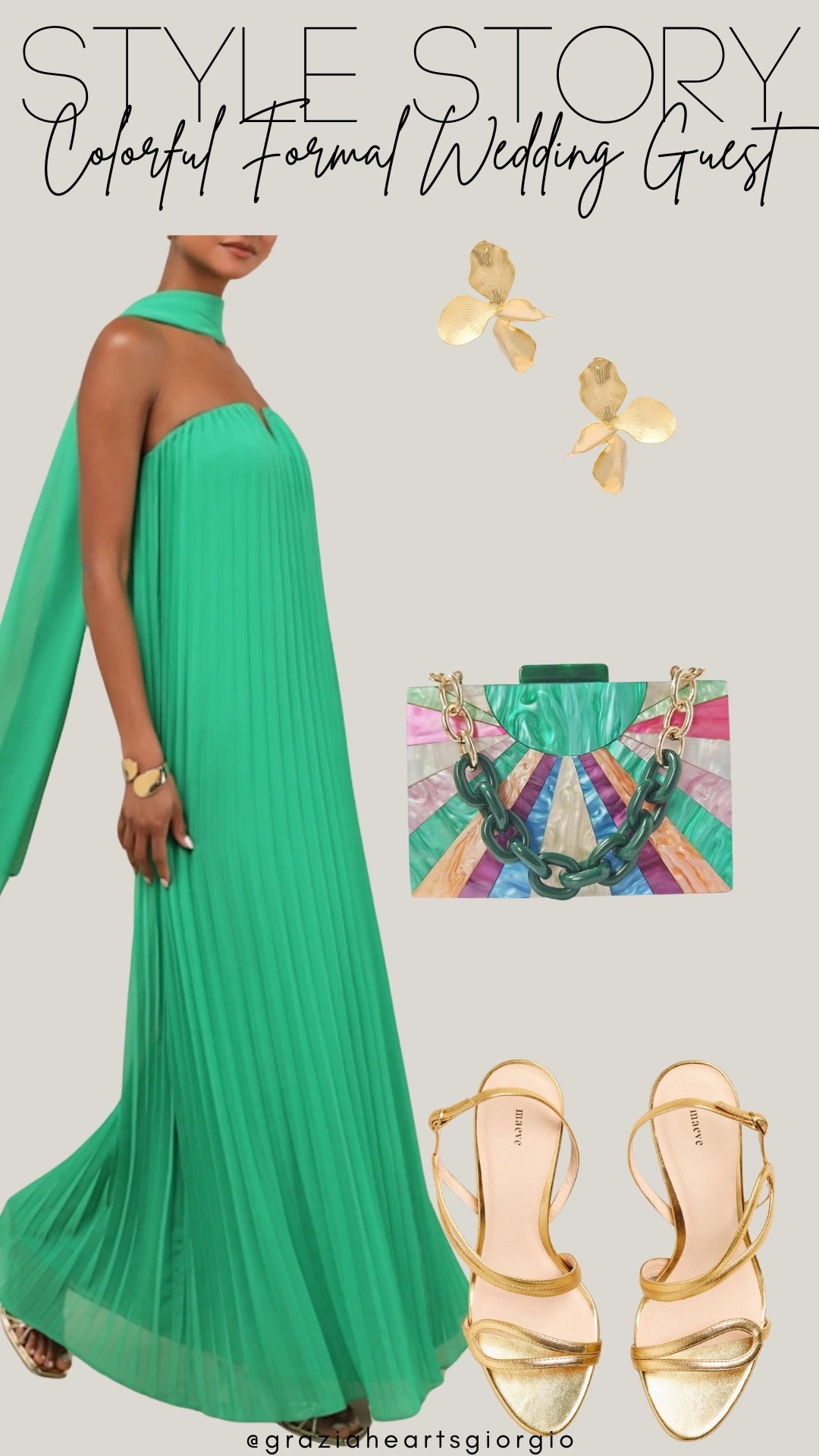 By request - Colorful Formal Wedding Guest Outfit Idea

#LTKWedding