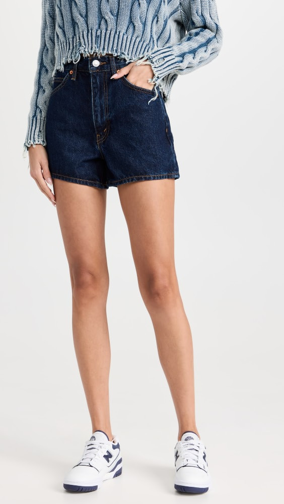 RE/DONE The Midi Shorts | Shopbop | Shopbop