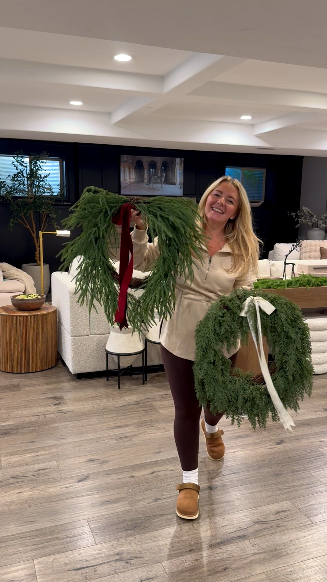 Beautiful Holiday wreaths under $35 from Walmart! I couldn’t pick just one so I grabbed both! One is Norfolk Pine and the other one is Cedar. 

Walmart, wreath, home, seasonal, Holiday decor, Christmas wreath, wreath, home, 

#LTKSeasonal #LTKHome #LTKFindsUnder50