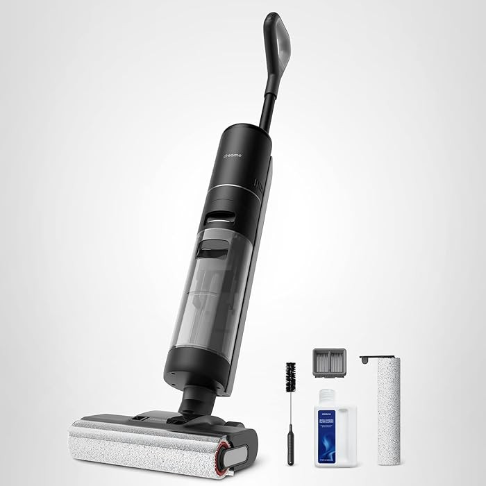 DREAME H12 PRO Vacuum Mop, Wet Dry Vacuum Cleaner for Hard Floor, Vacuum and Mop at The Same Time... | Amazon (US)