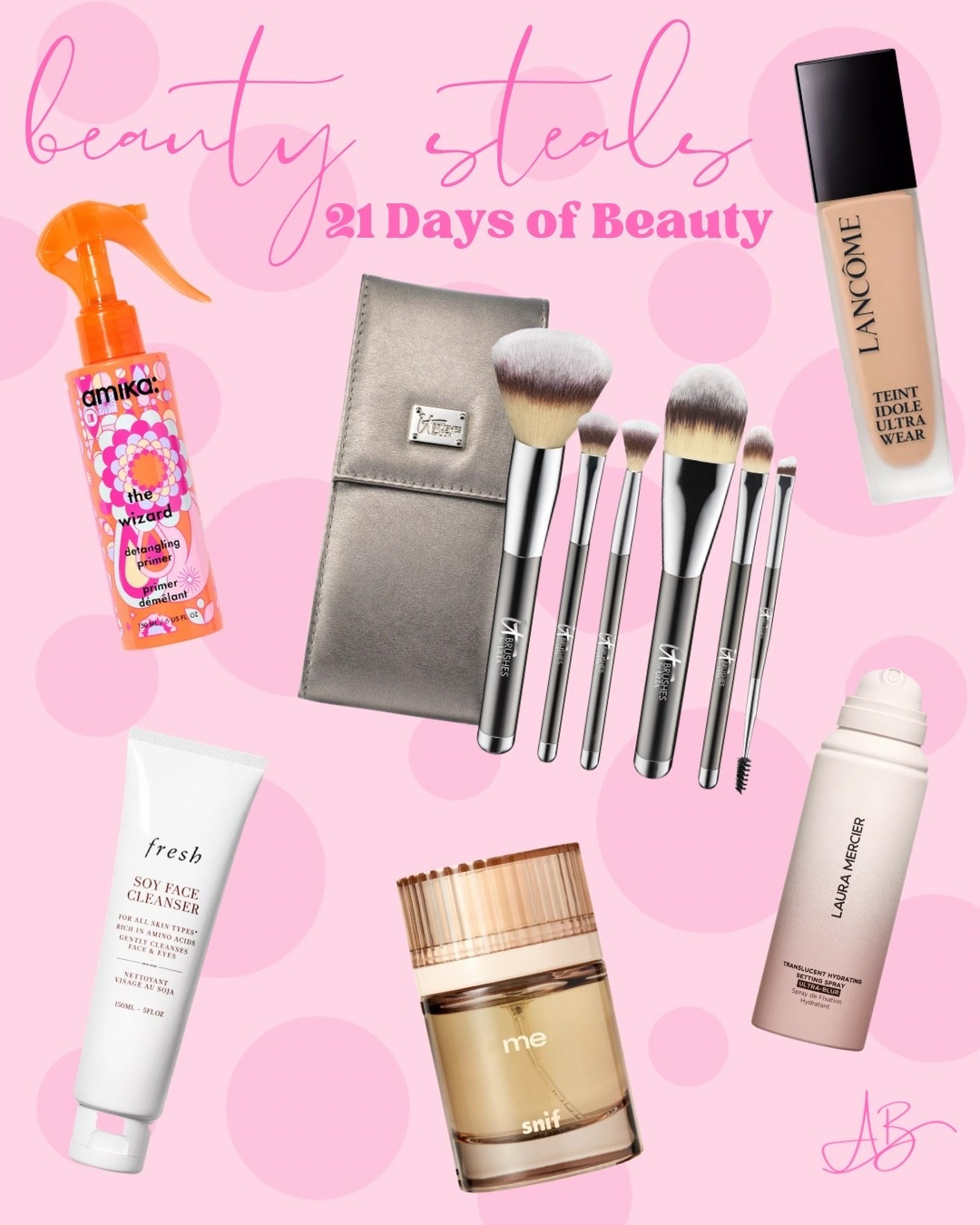 Beauty steals of the day. Some I know yall love and wanted to share, a couple things are on my wish list. I love amika products and IT brushes are so good! That set would also be a good Christmas gift!

#LTKSaleAlert #LTKBeauty #LTKgrwm