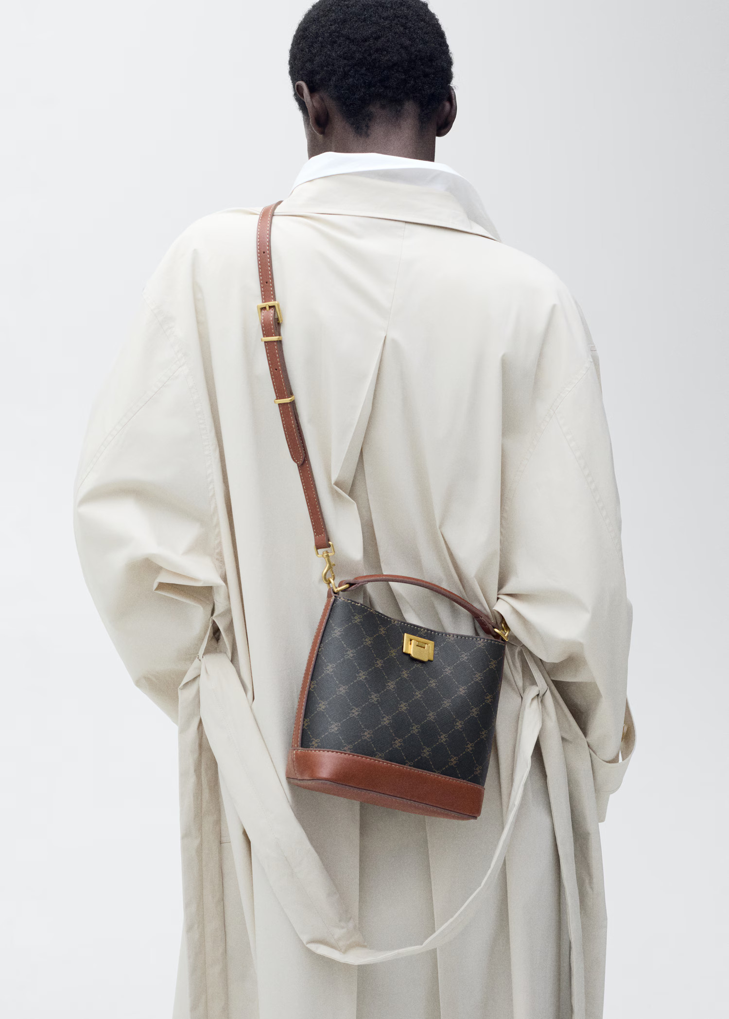 Mini shopper bag with printed logo - Donna | MANGO Italia | Mango EU