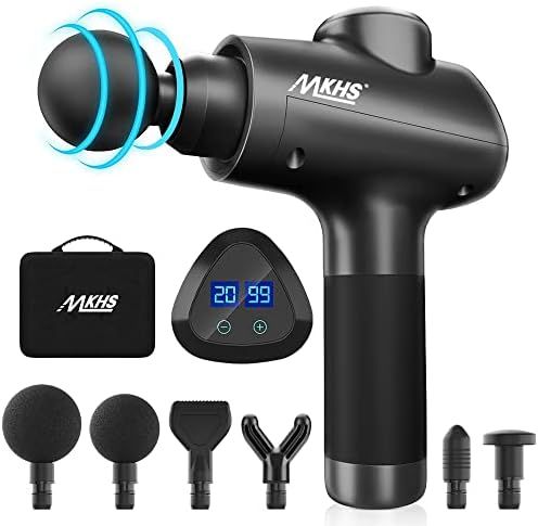 Massage Gun Deep Tissue - Power Percussion Muscle Massager Gun for Athletes Back Pain Relief and ... | Amazon (US)