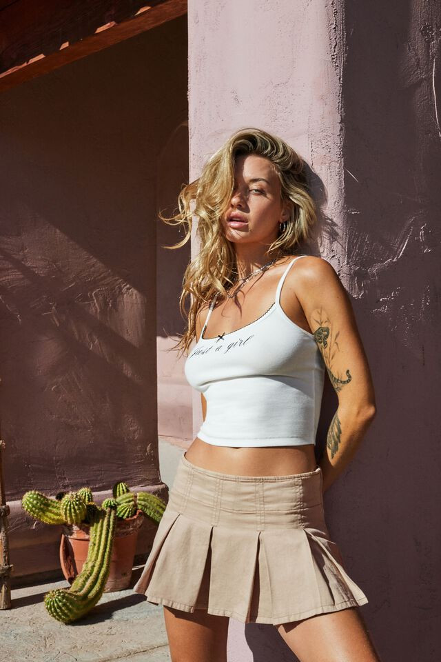 Lexi Pleated Skort | Garage Clothing