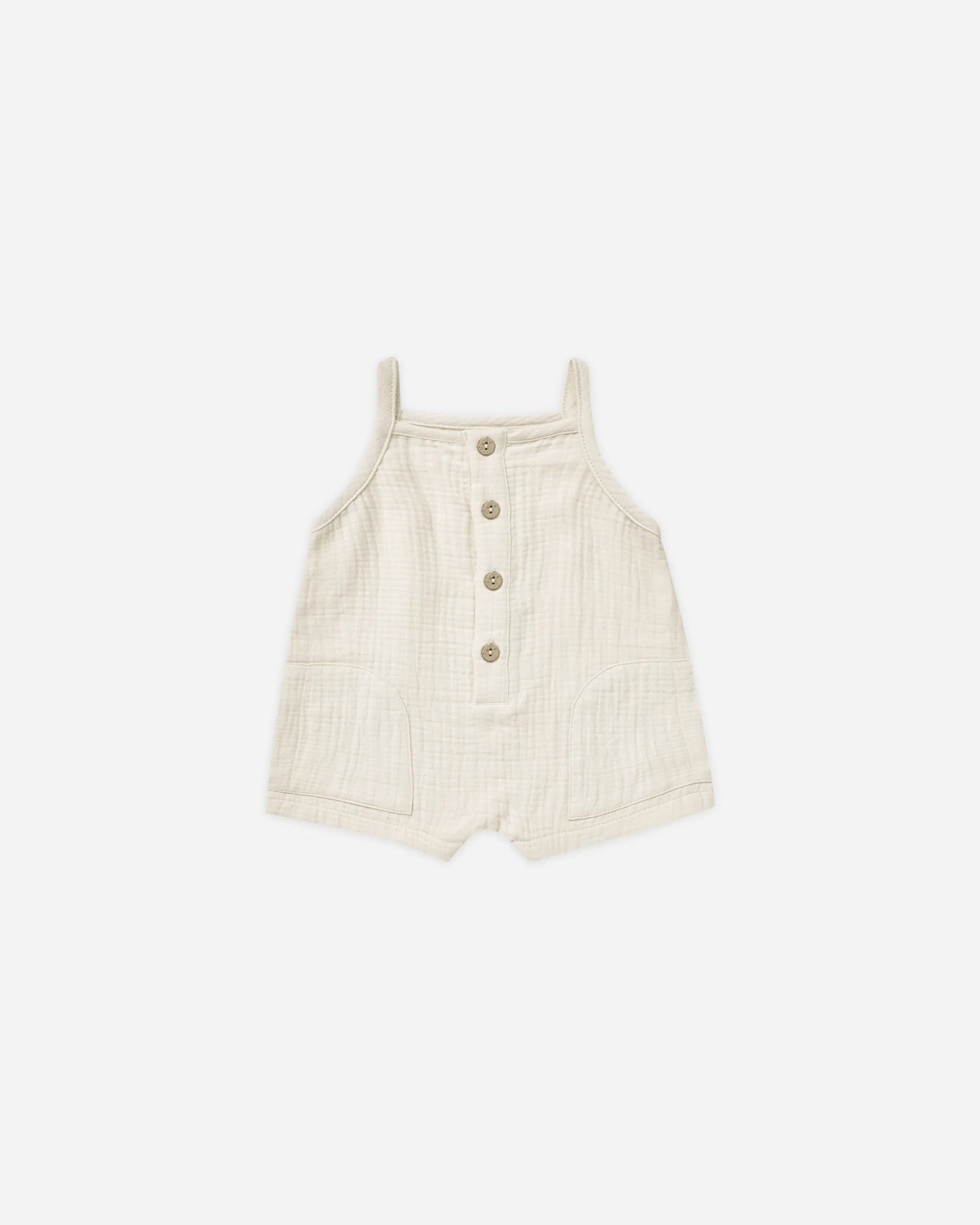 Oakley Romper || Natural | Rylee + Cru