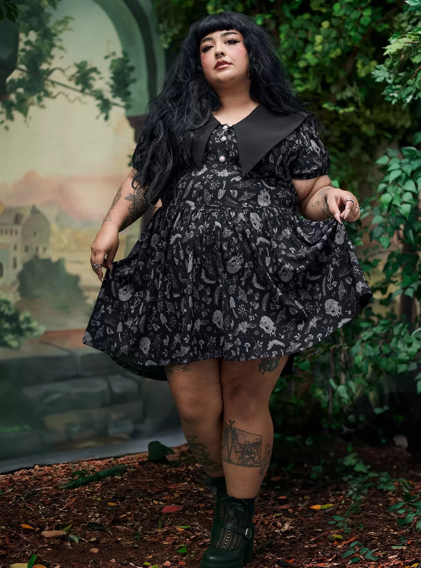 Nightfall Collared Mini Dress | Torrid (US & Canada)