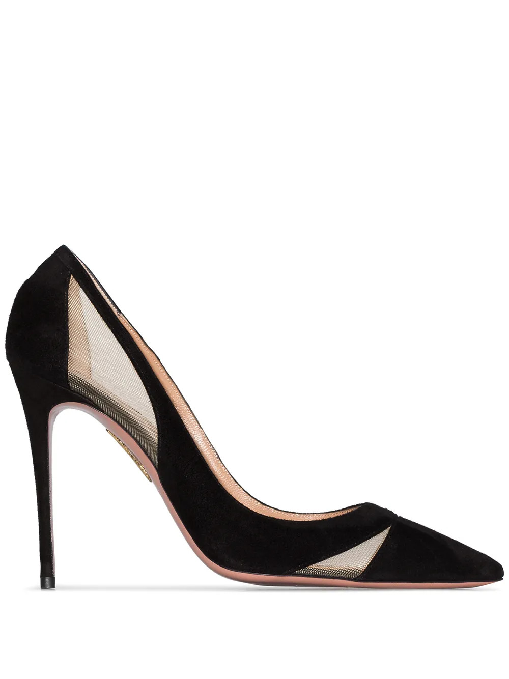 Savoy 105mm mesh cutout pumps | Farfetch (US)