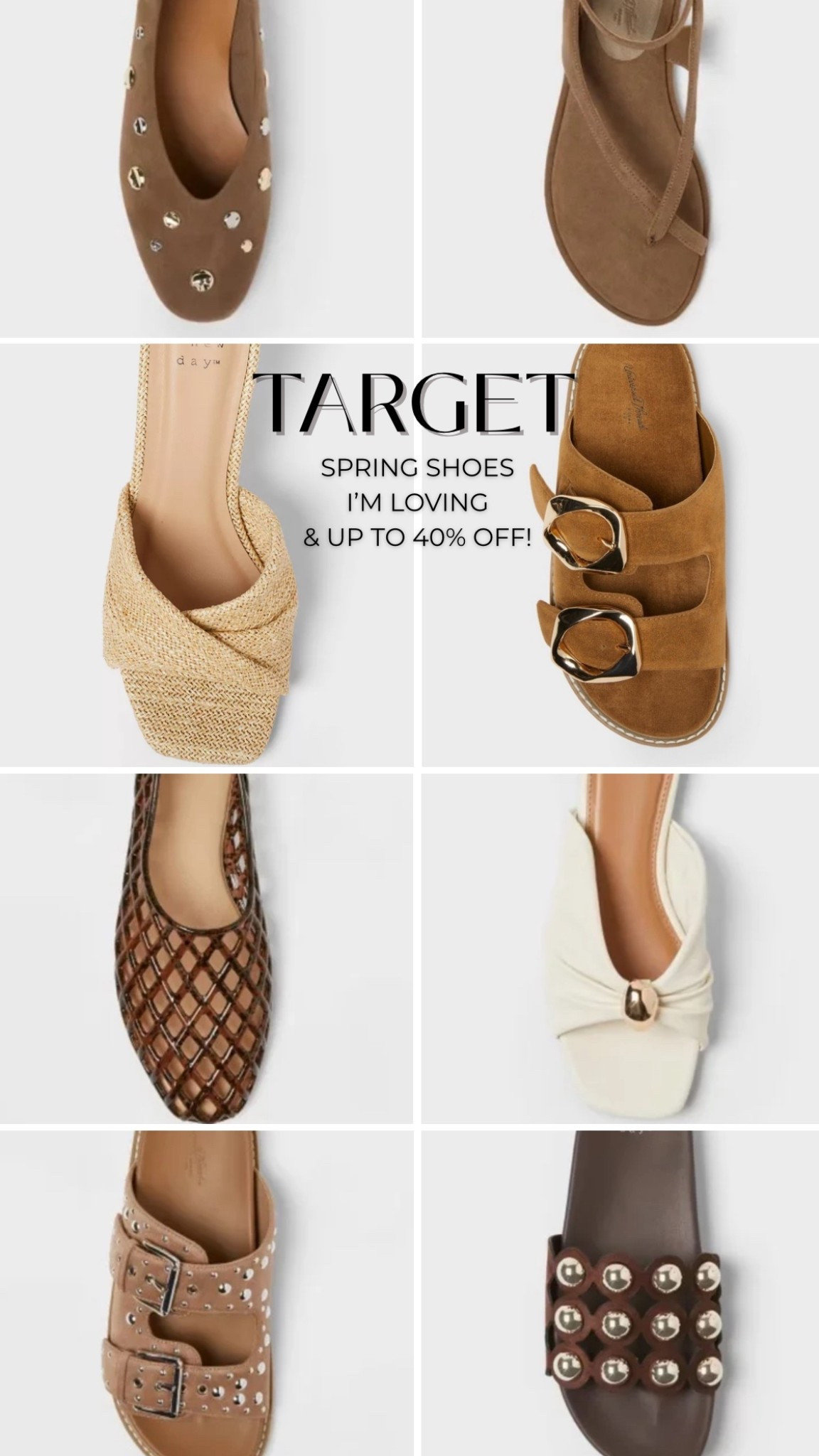 Up to 40% off right now!! These are so good and you loved them last time I shared them! 

Target spring fashion, target shoes 



#LTKootd #LTKgrwm #LTKSaleAlert
