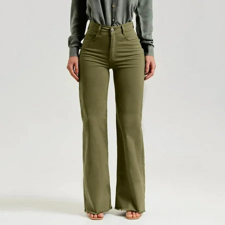 Jeans for Women Personality High-Quality Women’s Jeans Durable Comfortable flare Pants for Women AG S | Walmart (US)