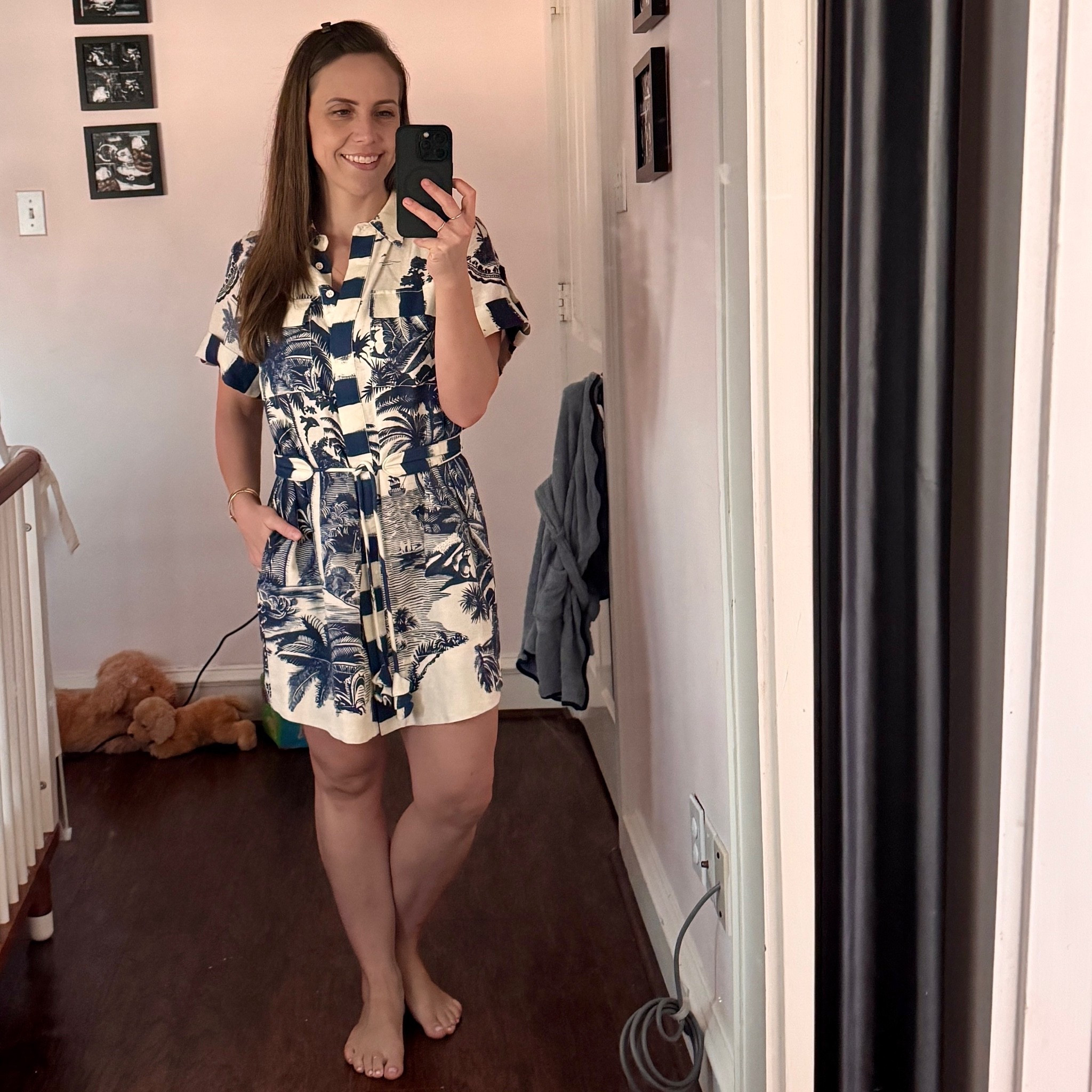 Feels like safari theme dress… definitely resort wear. Wearing a size small.

#LTKootd #LTKTravel #LTKPetite