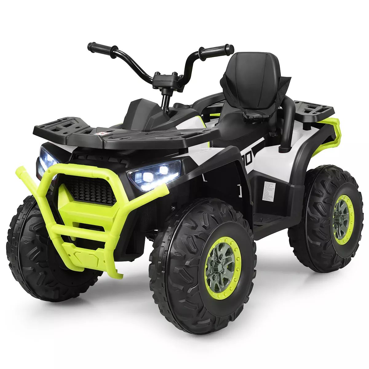Costway 12V Kids Electric 4-Wheeler ATV Quad 2 Speeds Ride On Car w/MP3&LED Lights | Target