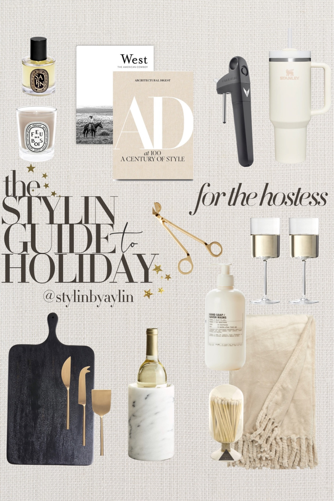 The Stylin Guide to HOLIDAY 

Gift idea, gifts for the hostess, holiday gifts #StylinbyAylin 

#LTKHoliday #LTKGiftGuide #LTKhome