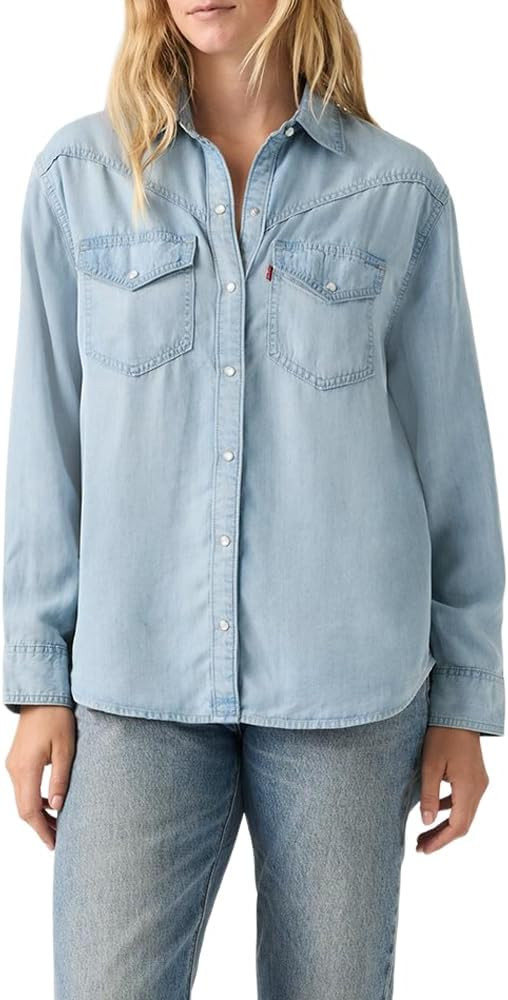 Levi's Women's Sawyer Western Shirt | Amazon (US)