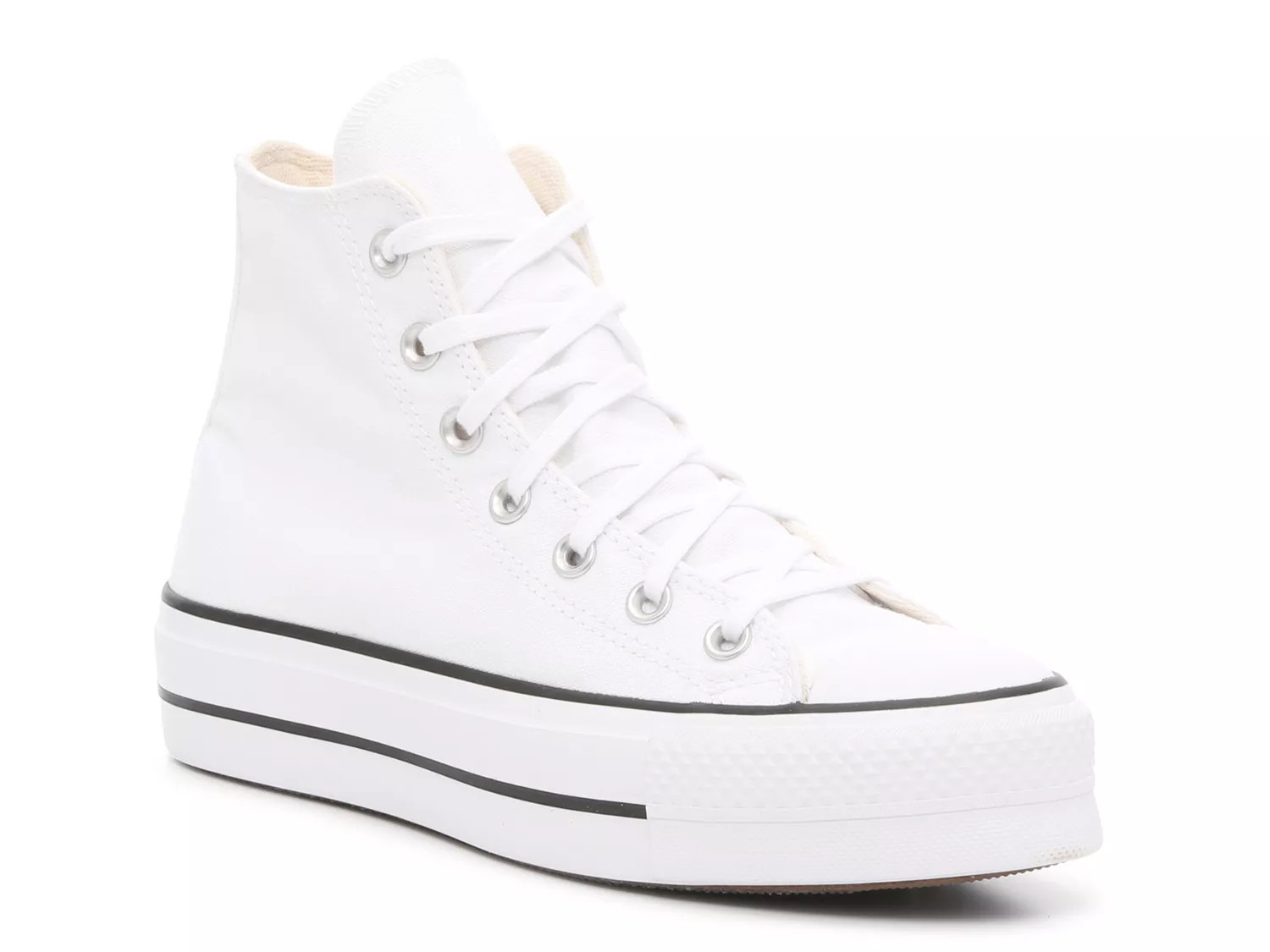 Converse Chuck Taylor All Star HighTop Platform Sneaker | Women's | White | Size 9 | Sneakers | DSW