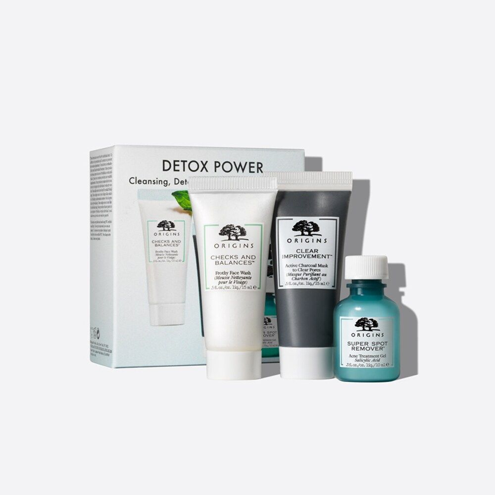 Detox Power Cleansing, Detoxifying & Spot-Fighting Trio ($27 Value) | Origins | Origins (US)