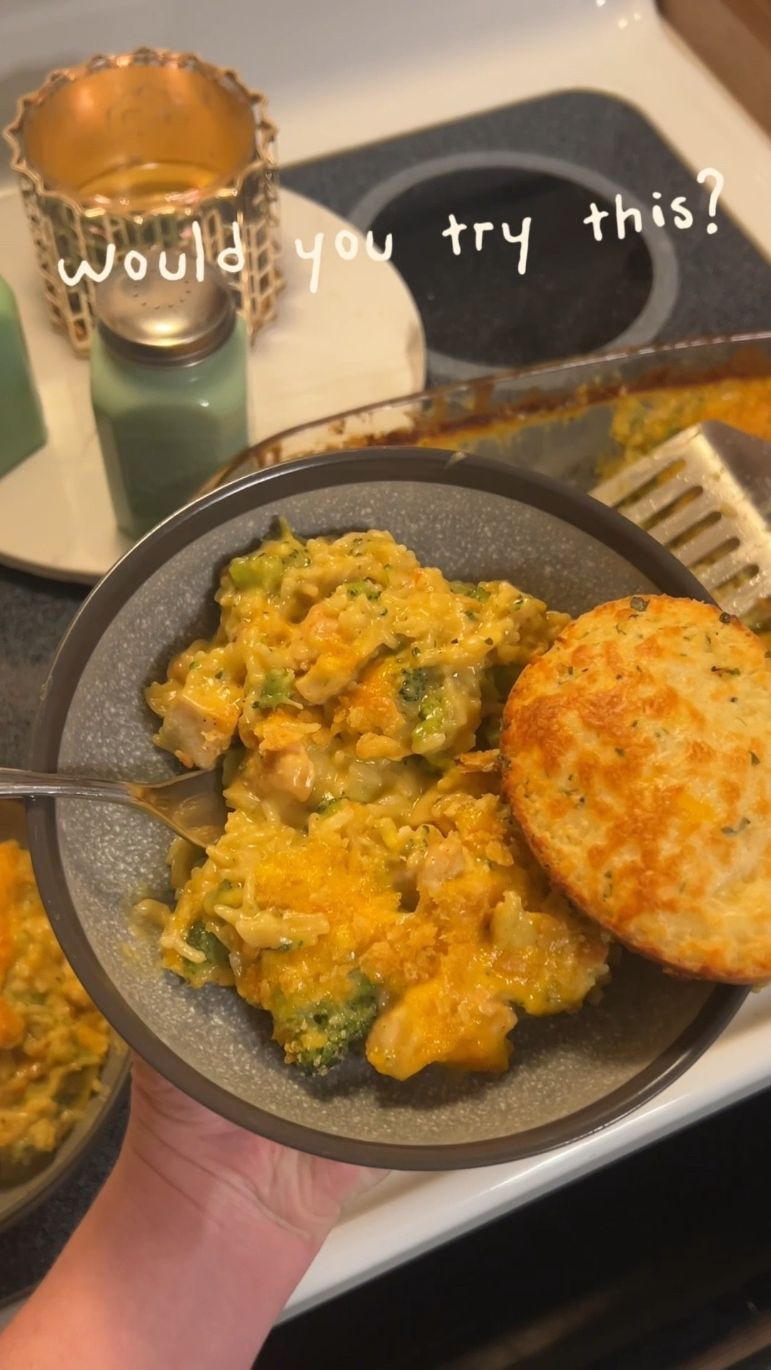 A moment for this EASY casserole that takes 5 minutes to throw together…chicken broccoli rice casserole 🥘 🥦 🍗  perfect for nights where you are this close 🤏 to ordering takeout 😩

Let me know if you want the recipe! 

#LTKfoodie #LTKmomlife #LTKHome