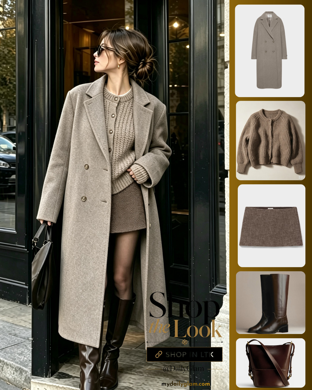 Timeless Oatmeal Wool Coat Outfit | Knit Mini Skirt + Knee High Boots

#OatmealCoat #LongWoolCoat #KnitMiniSkirt #KneeHighBoots #ClassicFallStyle #NeutralOOTD #FallDateNightOutfit 

 #LTKootd #LTKOver40 #LTKWorkwear