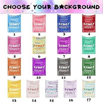 Personalized Name Blanket for Kids Adults, Customized Name Blanket for Mom Dad, Custom Baby Blank... | Amazon (US)