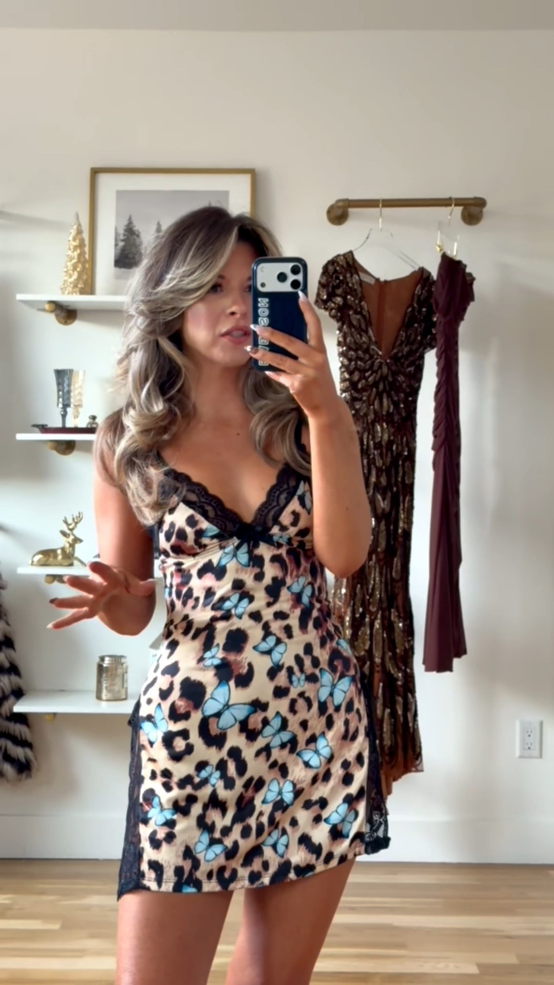 Amazon haul has the best deals on the cutest looks! Snag this leopard butterfly nighty for only 64 cents. 
@Amazon #ad #founditonAmazon

Wearing my usual size small

Sleep dress
Lace
Leopard
Butterfly
Satin
Nighty
Pajama
Lingerie 
Slip 

#LTKSaleAlert #LTKStyleTip #LTKFindsUnder50