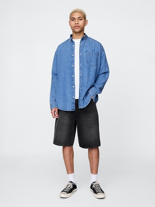10.5" Baggy Denim Shorts | Gap (US)