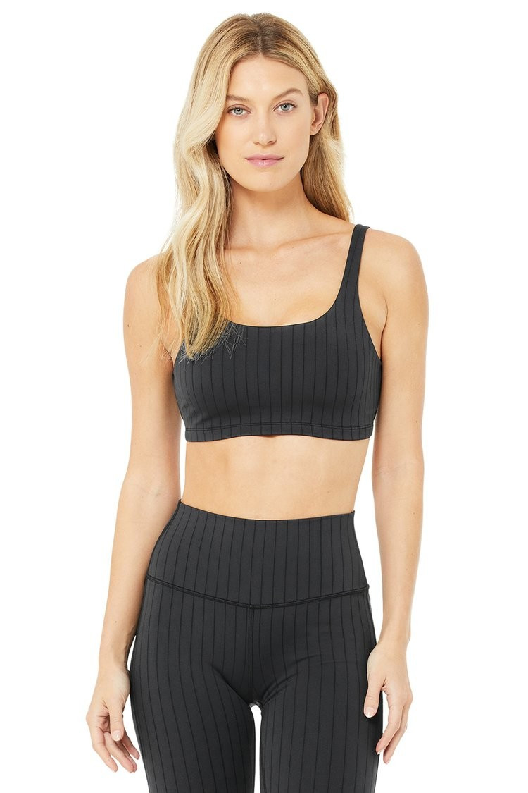Pinstripe Bra | Alo Yoga