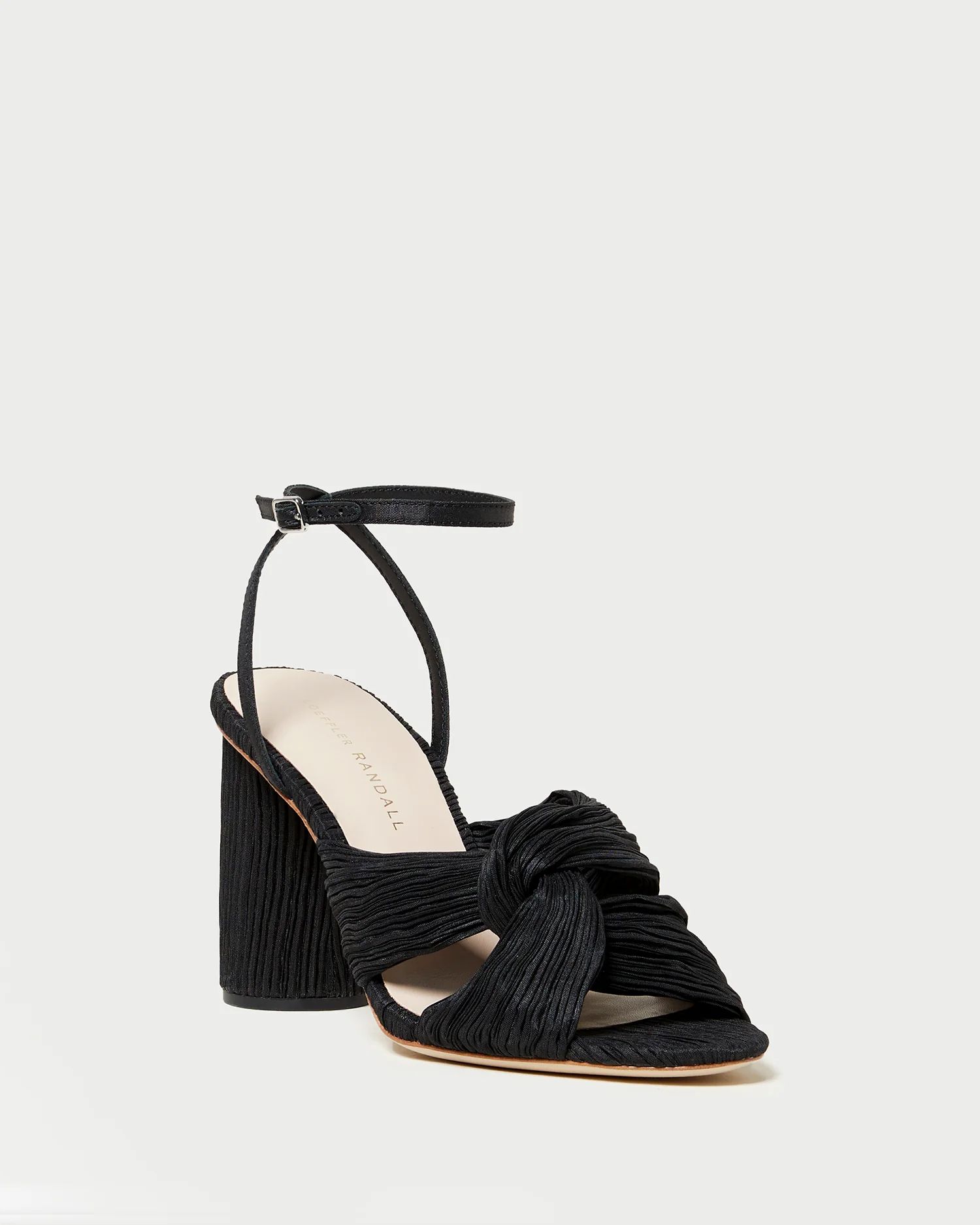 Reed Pearl Pleated Twist Heel | Loeffler Randall