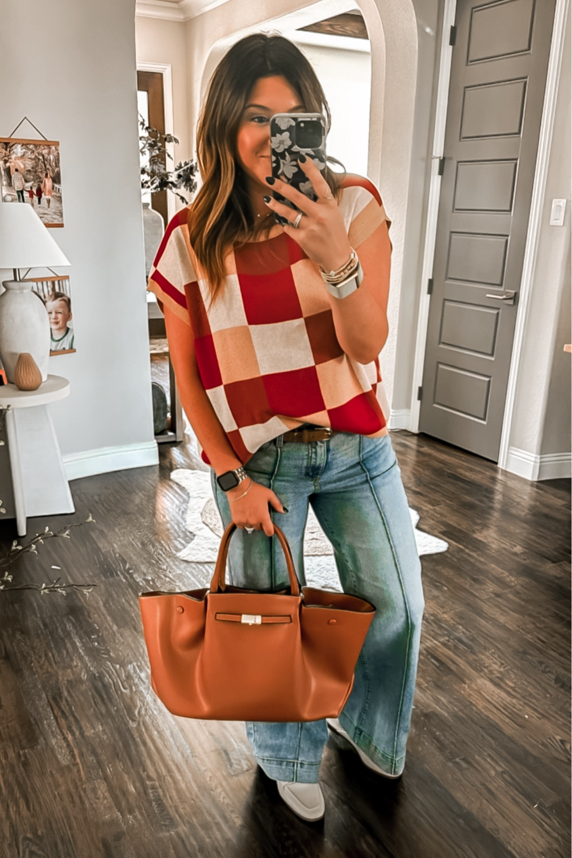 Linking my Amazon sweater (I sized up), Walmart jeans (so comfy! Size down), Target mules (TTS) and Amazon designer look for less handbag (plus the other cognac handbags I shared in my IG stories! 

#LTKItBag #LTKSaleAlert #LTKSeasonal