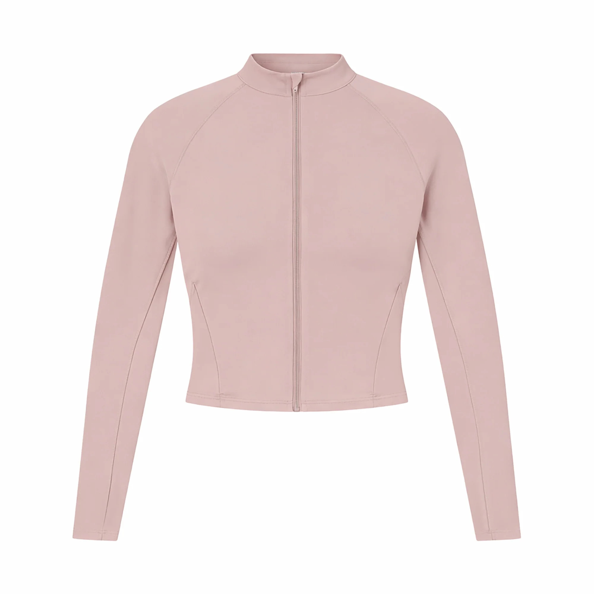 NikeSKIMS MATTE MOCK NECK FULL ZIP JACKET | HIMALAYAN | SKIMS | SKIMS (US)