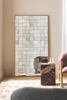 Posey Antique Glass Floor Mirror | Anthropologie (UK)