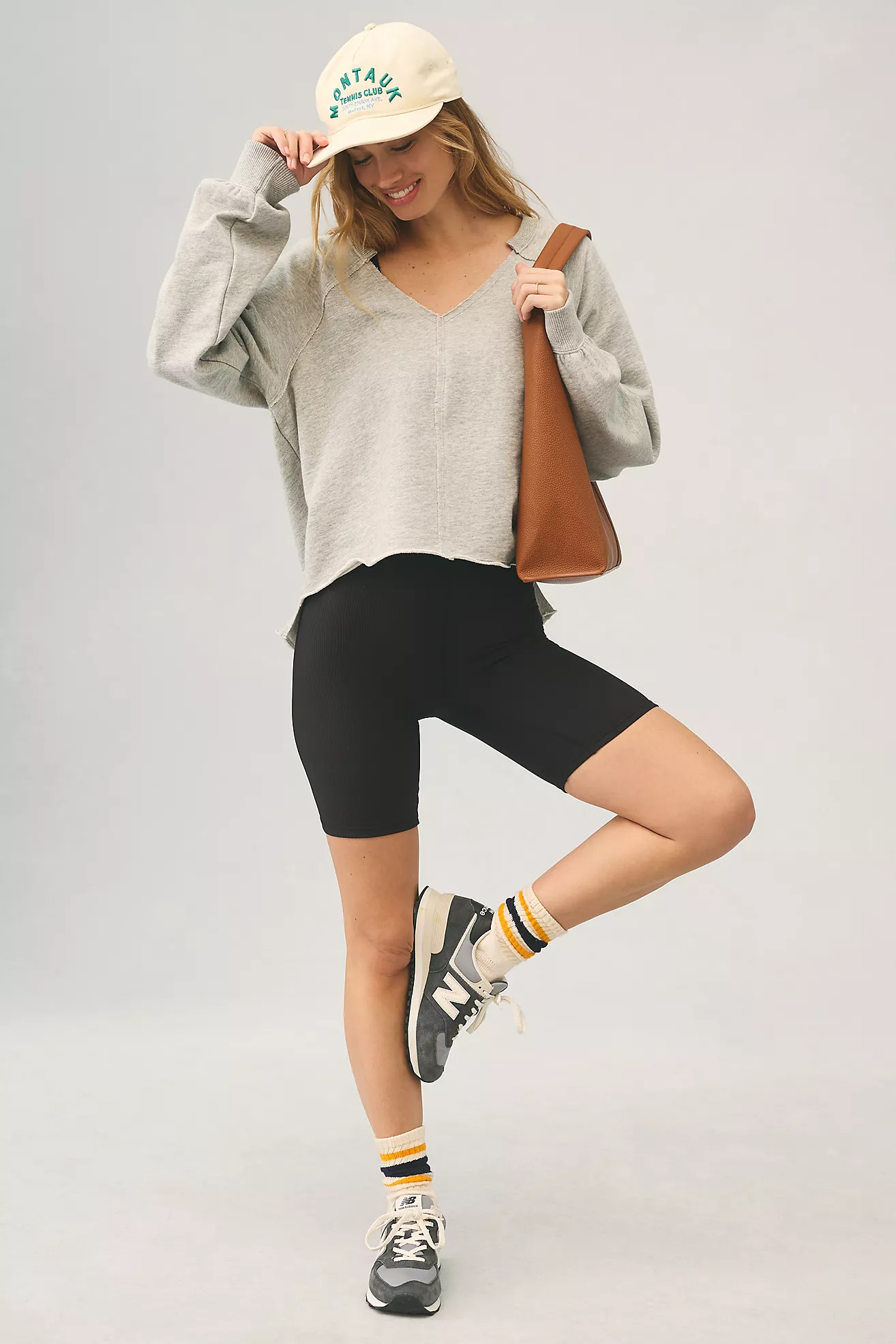 Pilcro Reworked Popover Sweatshirt | Anthropologie (US)