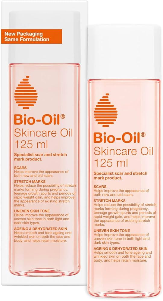 Bio-Oil Skincare Body Oil, Serum for Scars and Stretchmarks, Face Moisturizer Dry Skin, Non-Greas... | Amazon (US)