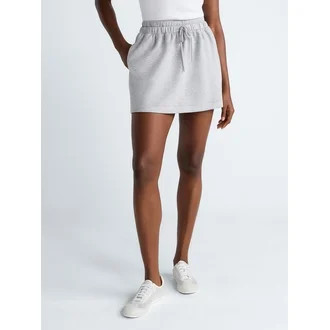 Scoop Women's and Women's Plus Double Waistband Skirt, Sizes XS-4X | Walmart (US)