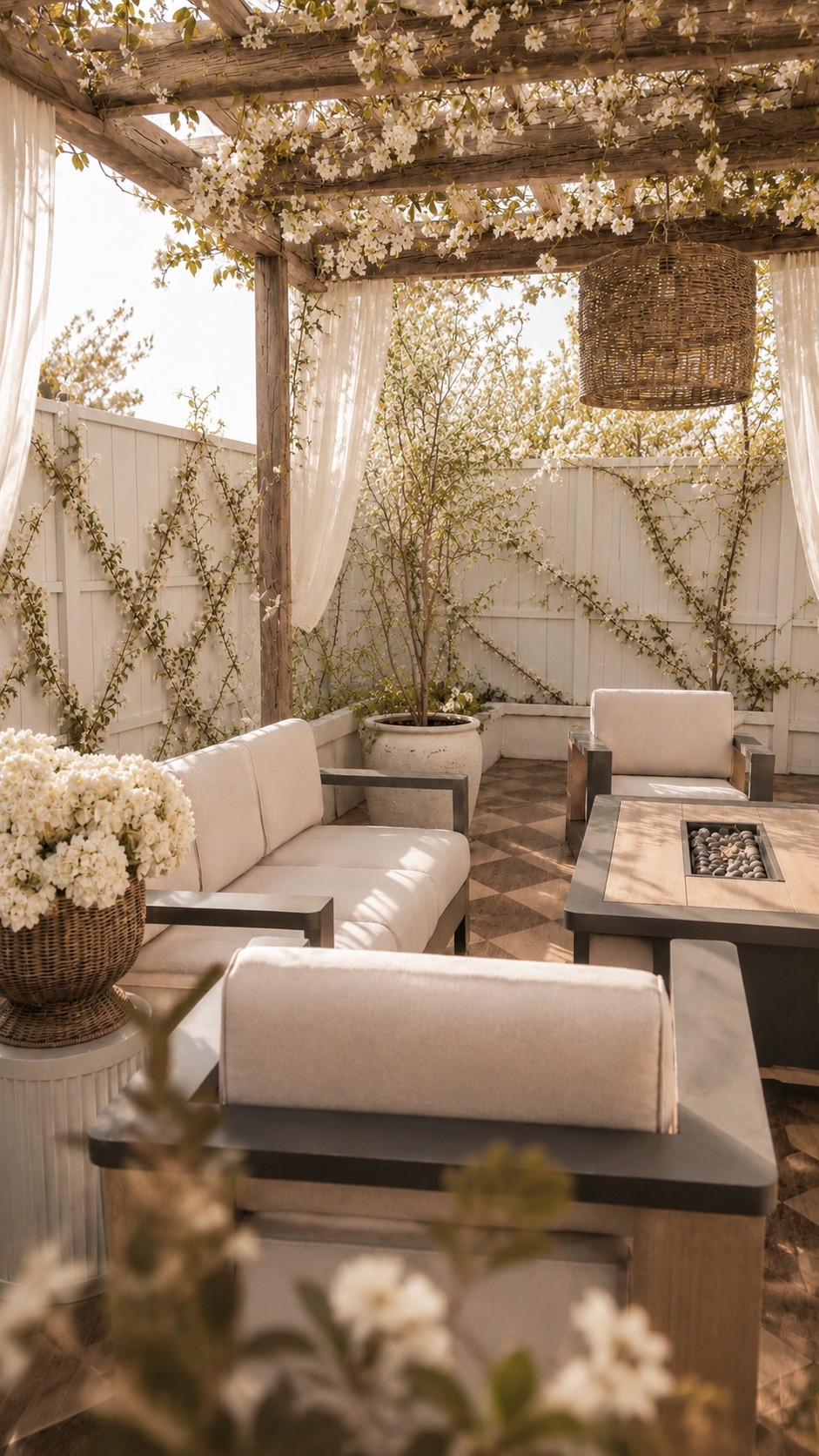 Turning our dated backyard into a cozy outdoor living space might be one of our favorite projects yet.

The right outdoor furniture makes a bigger difference than you might think. We upgraded to the @miradoroutdoor Siena set, and it completely changed how we use this space.

The swivel chairs are everyone’s favorite spot, the weather-resistant fabric stands up to spills, sun, and Sammie, and the fire pit table is such a smart design moment with its built-in bottle opener and hidden propane storage.

Now, instead of avoiding our backyard, we’re out here every chance we get. And once the sun goes down, the entire space comes to life and feels like the cozy retreat we always imagined.

With game-day season around the corner, we're celebrating with Mirador's Outdoor Game Watch Party Campaign—and it's the perfect time to create a backyard setup that's made for hosting. Right now, the collection is available with limited-time savings of up to $500 off.

Use code EVA05 for an extra 5% off.

SHOP the exact Sienna Set:
https://www.miradoroutdoor.com/products/siena-4-piece-fire-pit-seating-set-mirador-outdoor-furniture
.
.
.
#backyardmakeover #outdoorliving #patiodesign #backyardinspiration #modernoutdoors
backyard renovation, outdoor furniture, patio makeover, pergola ideas, olive trees, turf installation, fire pit table, modern backyard, cozy outdoor space, outdoor entertaining, DIY solar lights, neutral outdoor decor, weather-resistant furniture, backyard design inspiration, outdoor living ideas

#LTKHome #LTKSeasonal
