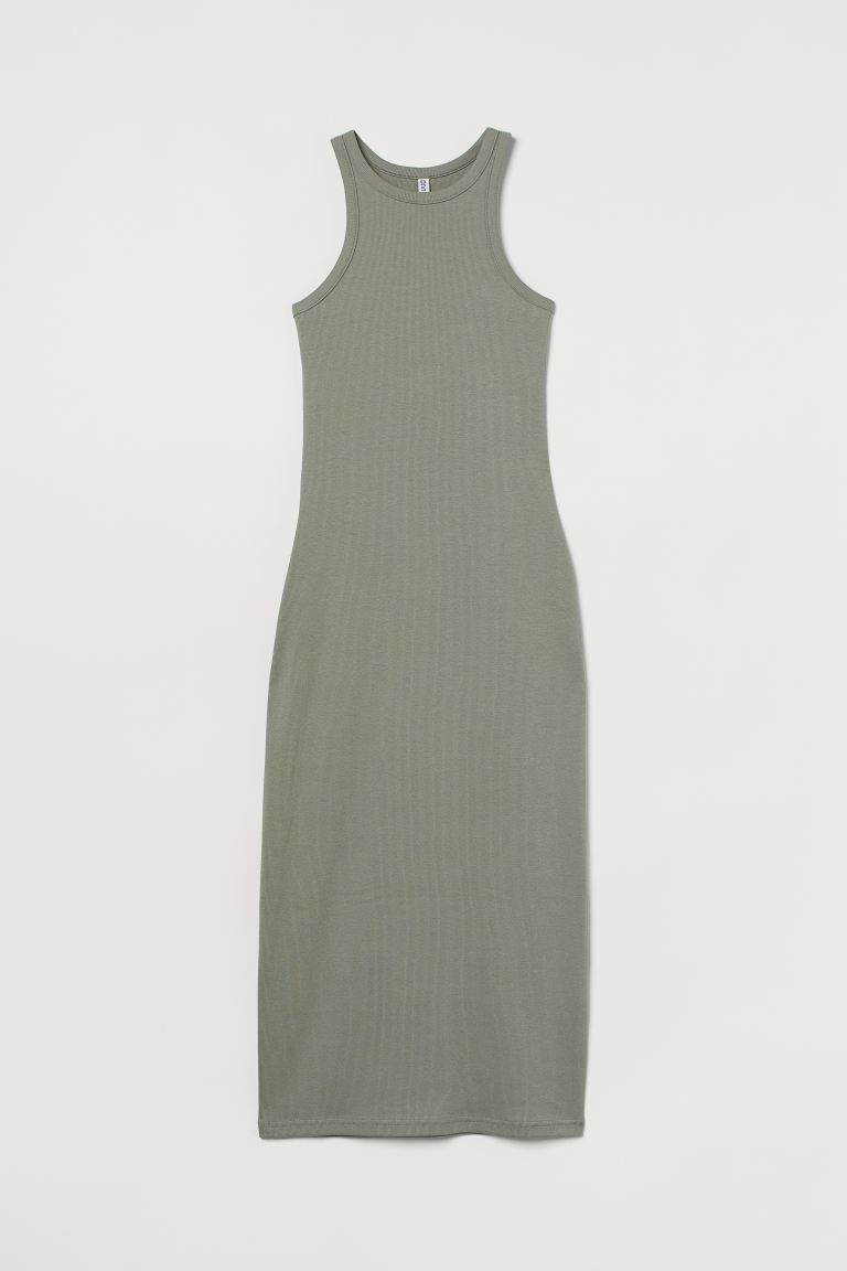 Ribbed jersey dress | H&M (UK, MY, IN, SG, PH, TW, HK)