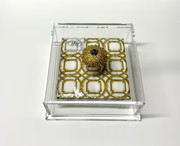 Sea Urchin Cocktail Napkin Box | Southern Tribute