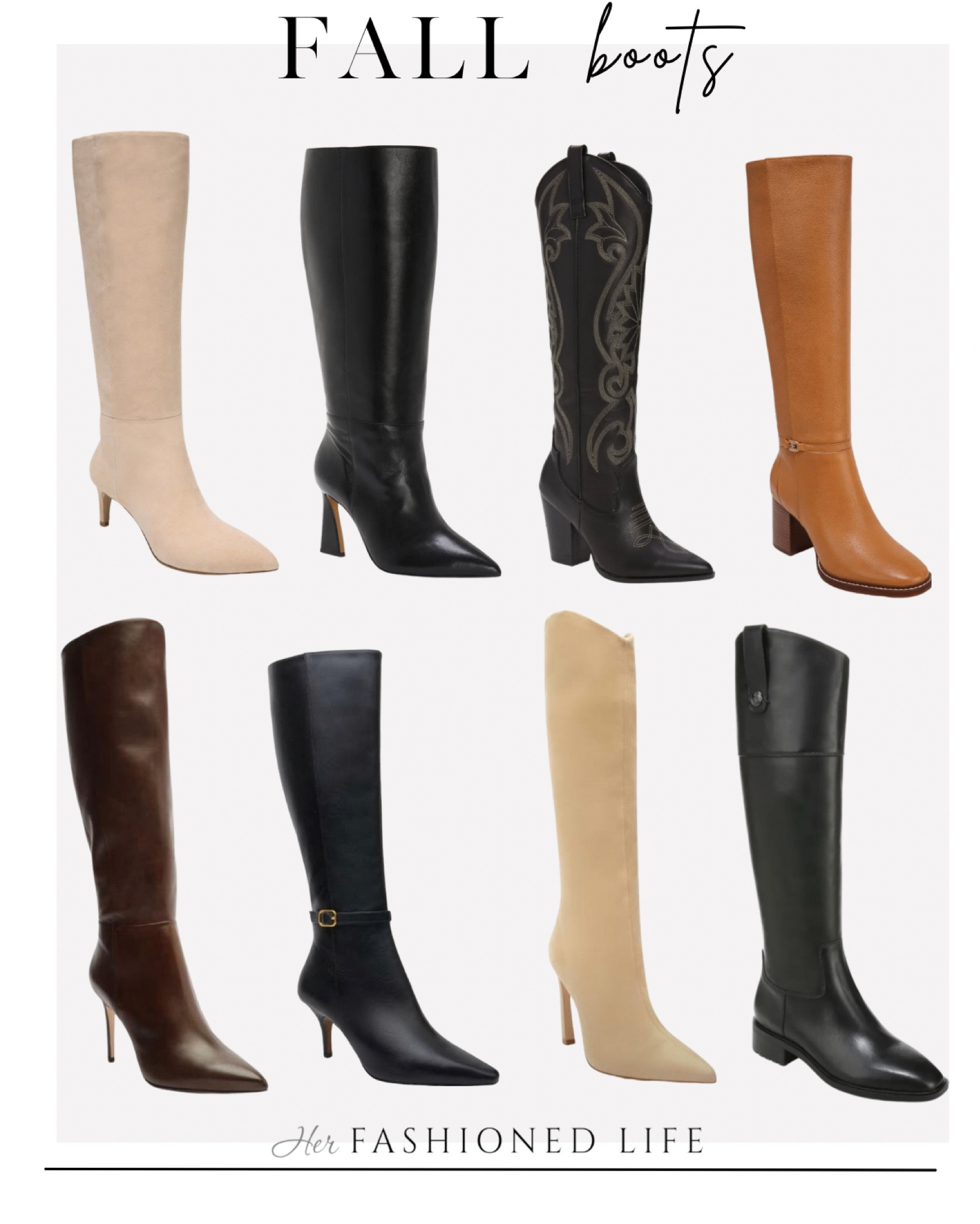 Fall fashion tall boots! 

Steve Madden
Sam Edelman
Vince Camuto
Nordstrom 

#LTKshoecrush #LTKSeasonal #LTKstyletip