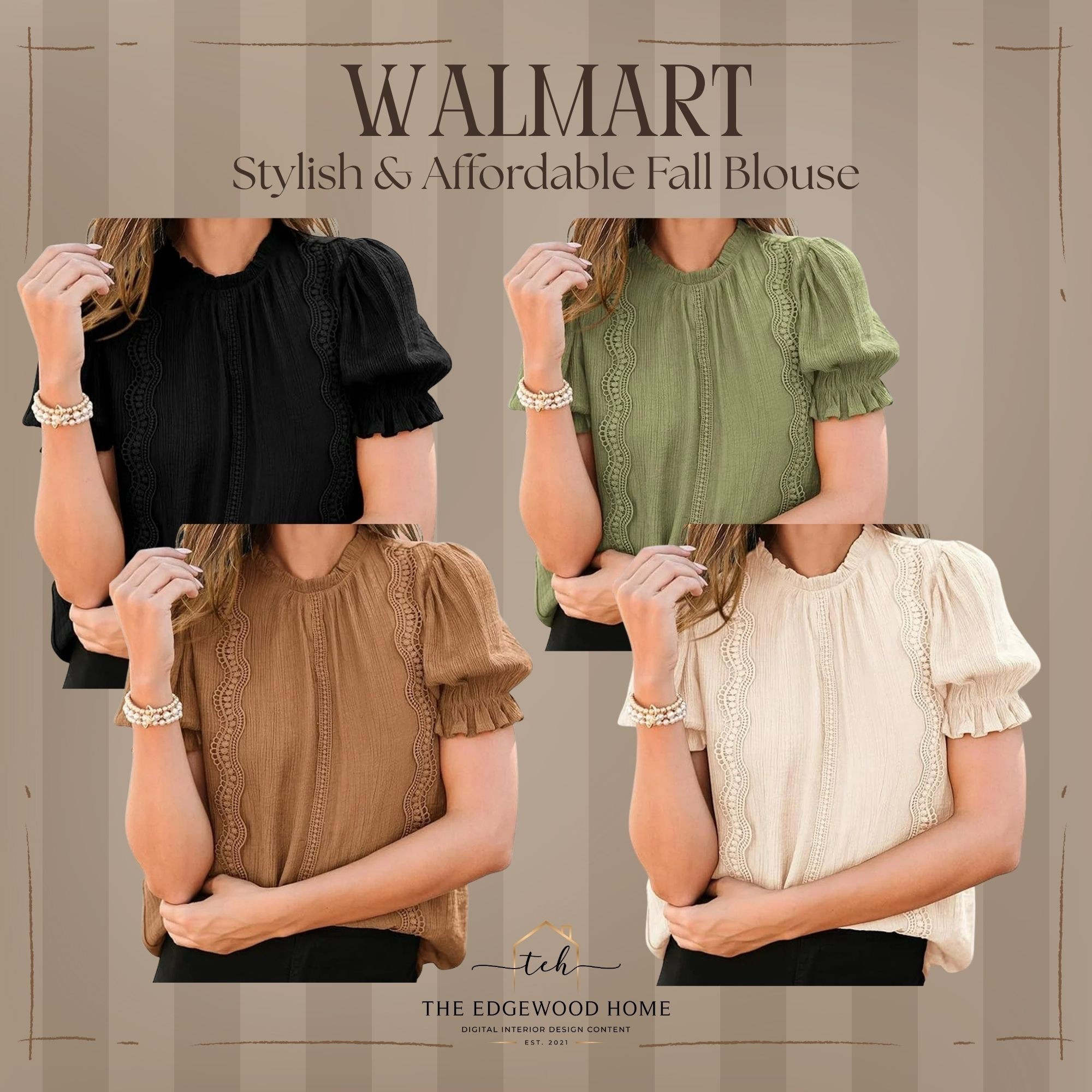 Affordable fall blouse from Walmart 

#LTKStyleTip #LTKFindsUnder50 #LTKSaleAlert