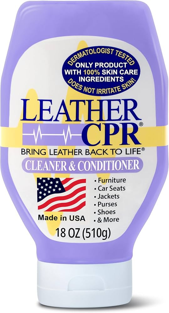 Leather CPR | 2-in-1 Leather Cleaner & Leather Conditioner | Cleans, Restores & Protects Furnitur... | Amazon (US)