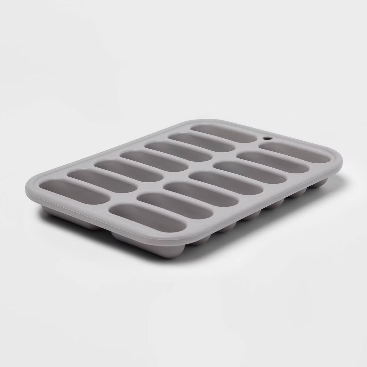 Silicone Ice Tray Gray - Room Essentials™: 14-Cavity Silicone Mold, Dishwasher-Safe, 8.55 Volum... | Target